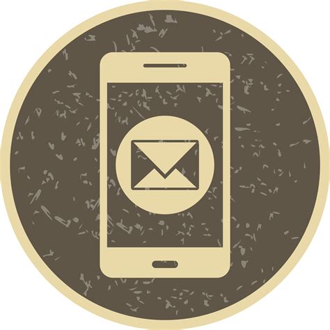 Message Mobile Application Vector Icon 354874 Vector Art at Vecteezy