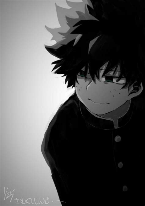 Sad Deku Wallpapers Top Free Sad Deku Backgrounds Wallpaperaccess