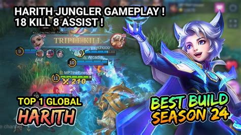 Best Build Harith Jungler Season Top Global Harith