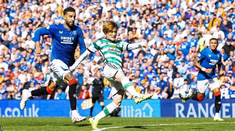 Rangers 0 1 Celtic Kyogo Earns Brendan Rodgers Statement Old Firm Win In Controversial Derby