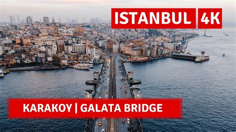 Karakoy Pier Istanbul November Walking Tour K Uhd Fps Youtube