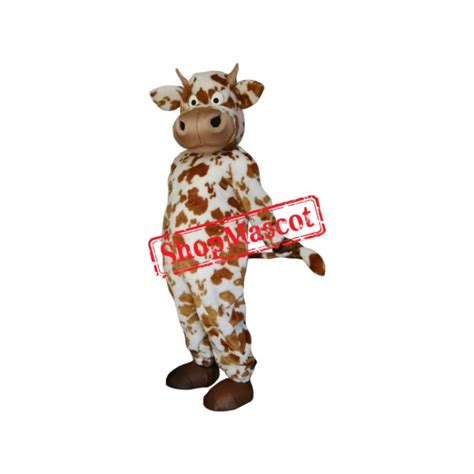 Superb Lovely Lightweight Cow Mascot Costume