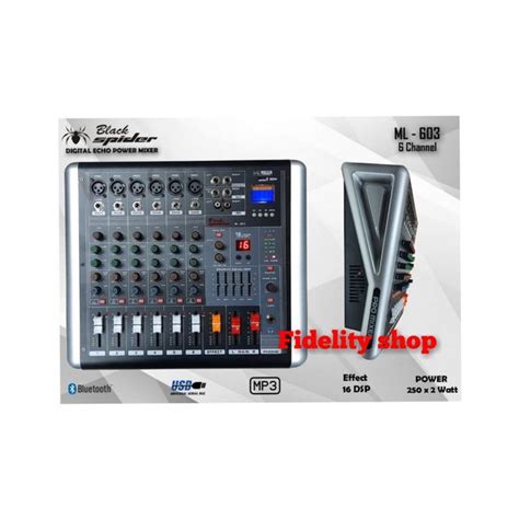 Jual Power Mixer Black Spider Nl Original Di Lapak Fidelity Shop