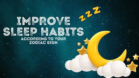 Improve Sleep Habits According To Your Astrological Sign Youtube