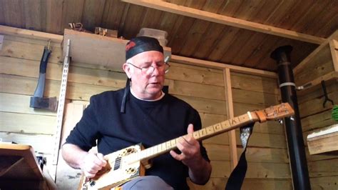 Cigar Box Guitar Blues Jam YouTube