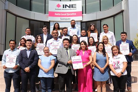 Firma INE Guanajuato y JuventudEsGTO convenio de colaboración para