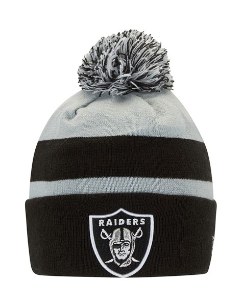 New Era Raiders Logo Beanie - Black | Life Style Sports IE