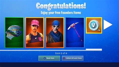 New How To Get Free Founders Pack Rewards In Fortnite Youtube