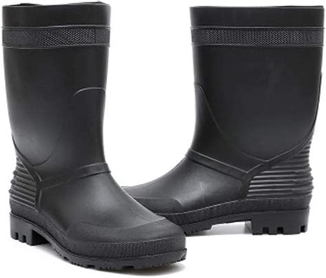 ZOSYNS Botas de lluvia para hombre protección para el trabajo al aire