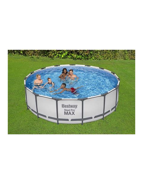 Piscina Fuori Terra Rotonda Steel Pro Max Da X Cm Bestway