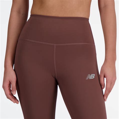 Legginsy damskie New Balance WP41237LIE brązowe Nbsklep pl