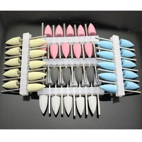 Pcs Dental Lab Silicone Rubber Polishers Colors Diamond Polishing