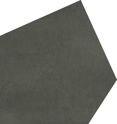 Smoke Small Pentagon 17x10 Collection Concrete By Gigacer Tilelook