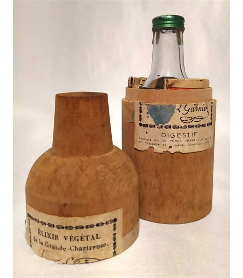 Élixir Végétal de la Grande Chartreuse 1951 1953 Voiron 10 cl