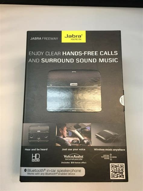 Jabra-Freeway-HFS100-Bluetooth-In=Car-Speakerphone Values - MAVIN