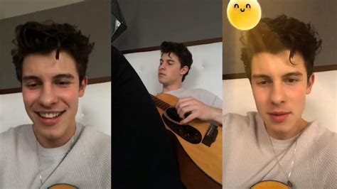 Shawn Mendes Instagram Live Stream 11 May 2018