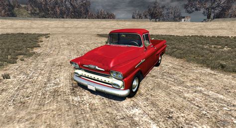 Chevrolet Apache 1958 Fleetside For BeamNG Drive