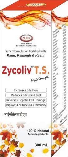 Liquid Zycoliv T S Tonic For Clinical Packaging Size 300 Ml At Rs