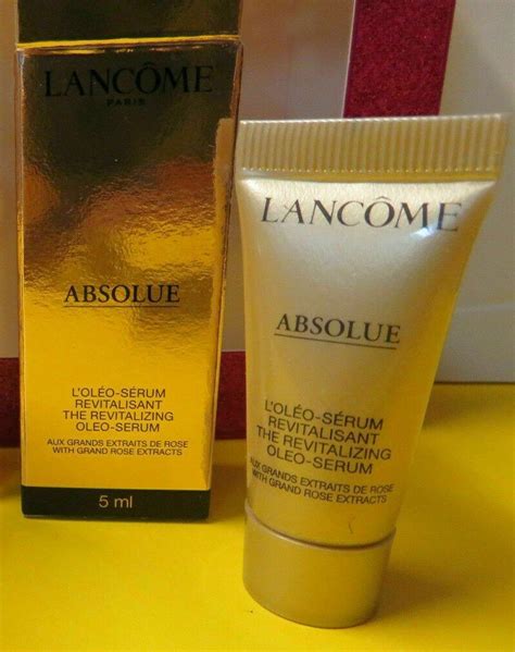 Lancôme Absolue the revitalizing Oleo Serum 5 ml 0 17 oz eBay