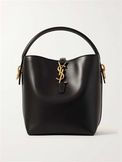 Saint Laurent Le Small Leather Bucket Bag Net A Porter