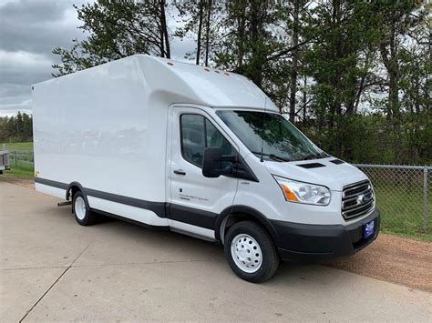 2019 Ford Transit Single Axle Box Truck Automatic For Sale 815 Miles