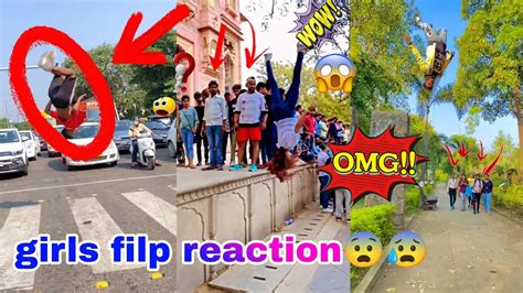 Insta Reels Public Reaction Flip 😳girls Reaction 🙈😜new Video 2022