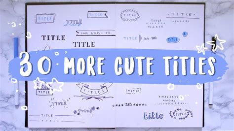 Những Cách Viết Tiêu đề đáng Yêu 50 Cute Ways To Write A Title để Thu Hút độc Giả