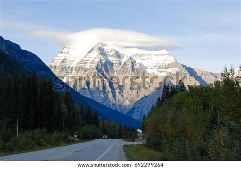 Mount Robson Highest Mountain Canadian Rockies Stock Photo Edit Now