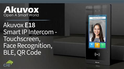 Akuvox E Ip Door Intercom With Face Recognition Bluetooth Qr Code