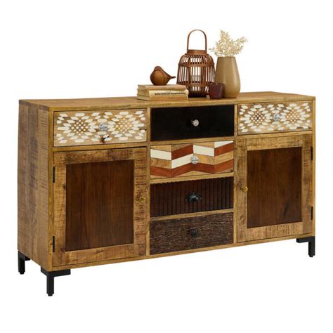 Landscape Sideboard Braun Mehrfarbig Akazie Von Xxxlutz F R