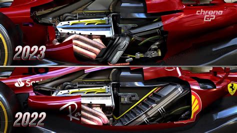 Video 3d Animation Showing How Ferrari 2023 F1 Car Will Differ From F1 75