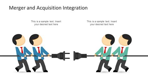 Team Work Presentation For Mergers SlideModel