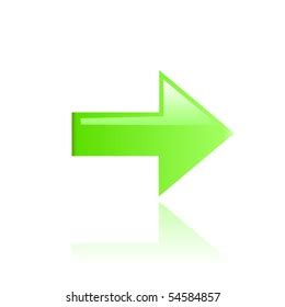 Green Arrow Vector Stock Vector (Royalty Free) 54584857 | Shutterstock