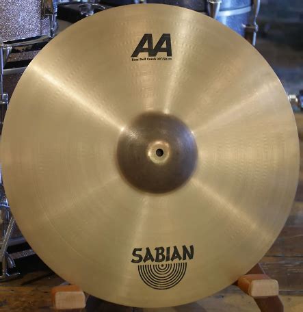 Sabian Aa Raw Bell Crash Cymbal