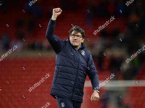 Mick Harford Interim Manager Luton Town Editorial Stock Photo Stock