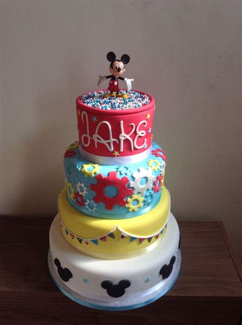 Mickey Mouse Boy Birthday Cakes