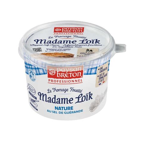 Fromage fouetté Madame Loïk au sel de Guérande Réseau Krill