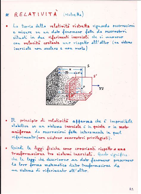 14 Relatività 1 12 Corso di Fisica 2 Unipr aa 2019 2020 Fisica 2