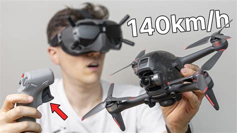 Va MÁs RÁpido Que Un Auto Dji Fpv Drone Unboxing Youtube