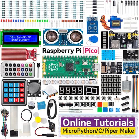 Buy Sunfounder Raspberry Pi Pico Ultimate Starter Kit With Detailed