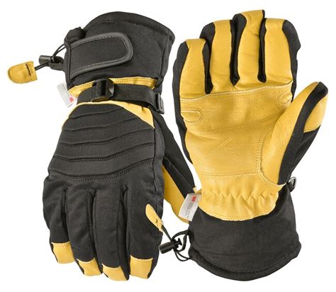 Wells Lamont 3m Thinsulate Lined Cold Weather Gloves With Goatskin