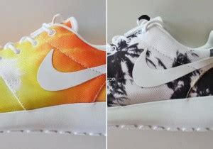 Nike Wmns Roshe Run Sunset Palm Trees Le Site De La Sneaker