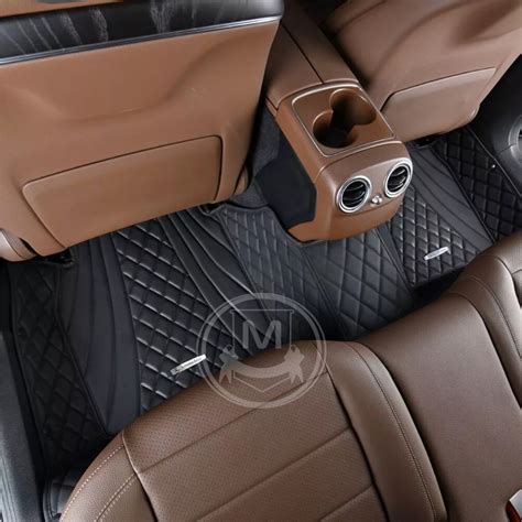 Shop Black With Black Diamond Car Floor Mat Online Manicci