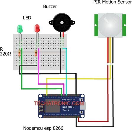 esp8266 motion sensor Interfacing | esp8266 Tutorial