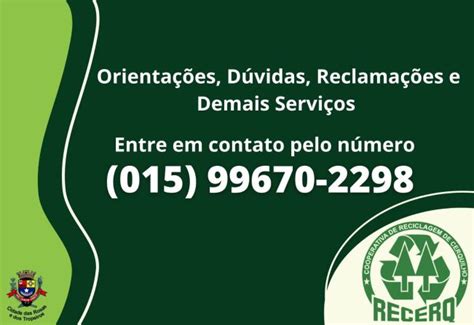 Notícia Cooperativa de Reciclagem RECERQ disponibiliza de novo