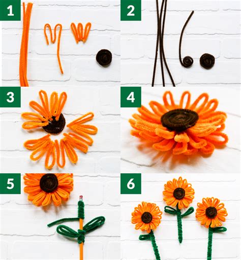 Kids Craft: Pipe Cleaner Sunflowers | Kansas Living Magazine