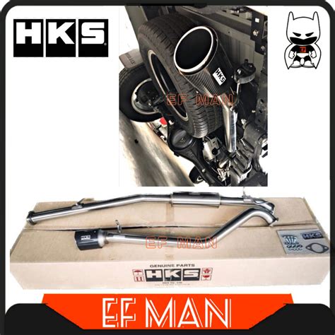 HKS LEGAMAX MUFFLER CARBON FIBER EXHAUST SYSTEM TOYOTA HILUX VIGO REVO