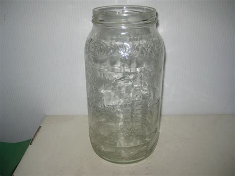 Vintage Embossed 80 Oz Vlasic Farms Pickle Jar Wo Lid In Very Good Condition Ebay