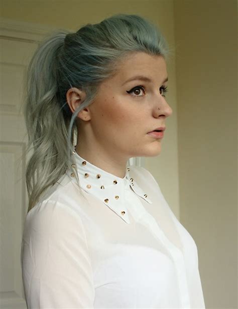 Pastel / Baby Blue Hair | Robyn Mayday | UK Fashion and Style Blog