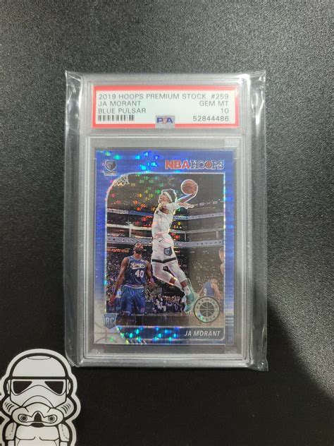 Ja Morant 2019 Hoops Premium Stock 259 Blue Pulsar PSA 10 Price Guide